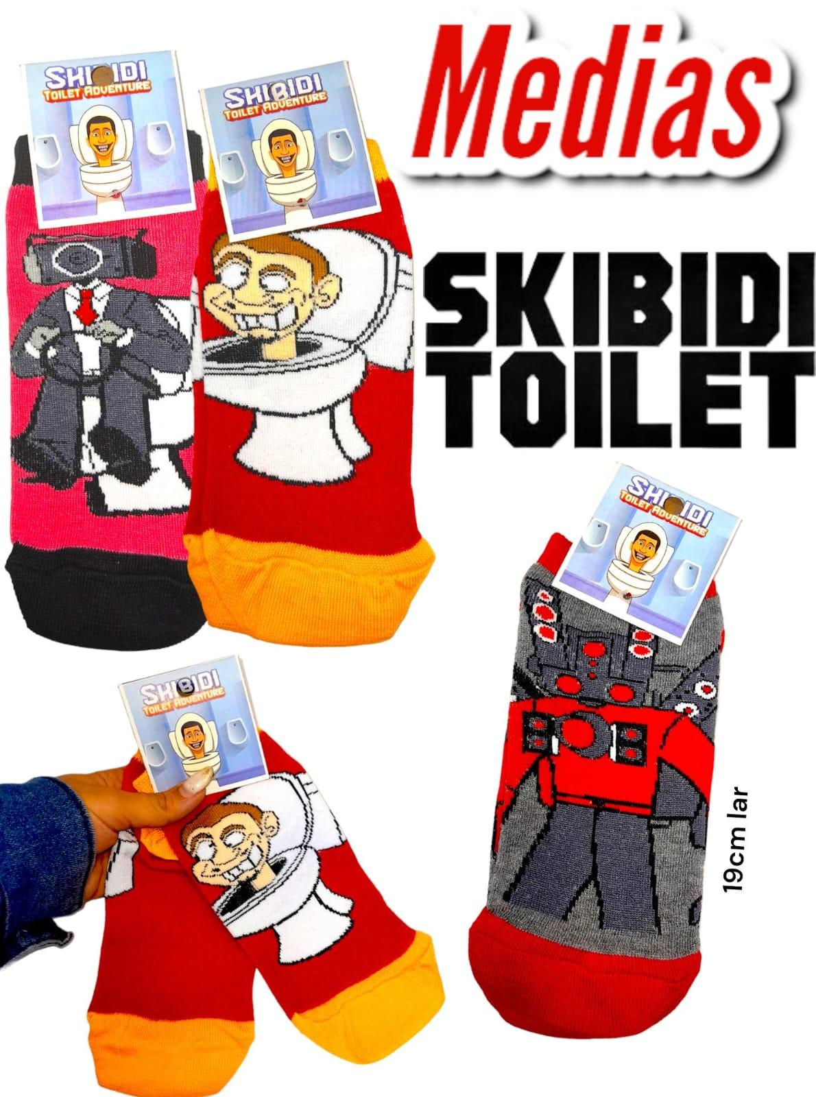 Set de Medias Skibidi Toilet x12